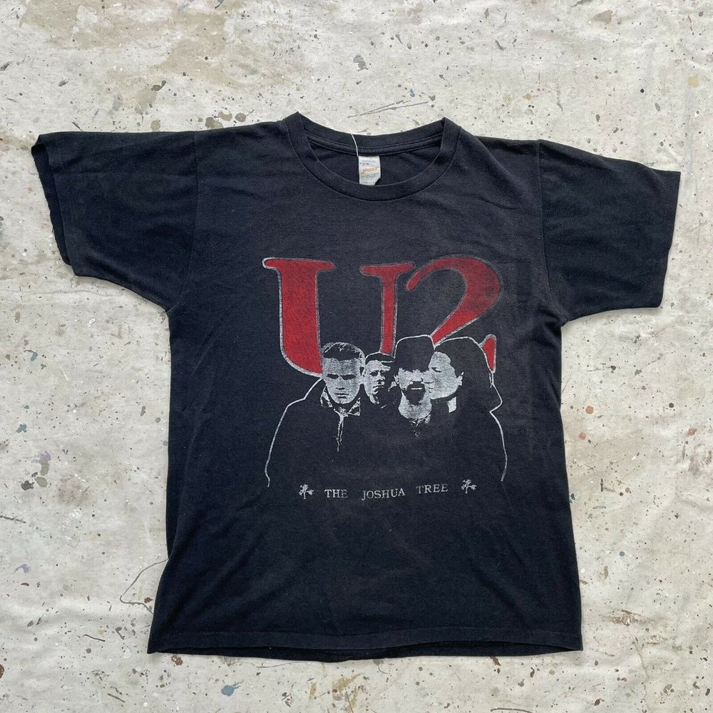 Vintage 1987 U2 The Joshua Tree T-Shirt - Picture 1 of 6